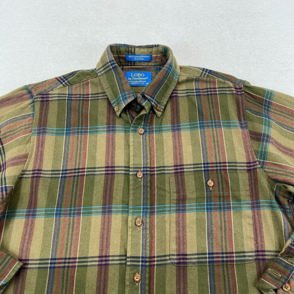 Lobo By Pendleton Button Down Shirt Large Men's F… - image 2